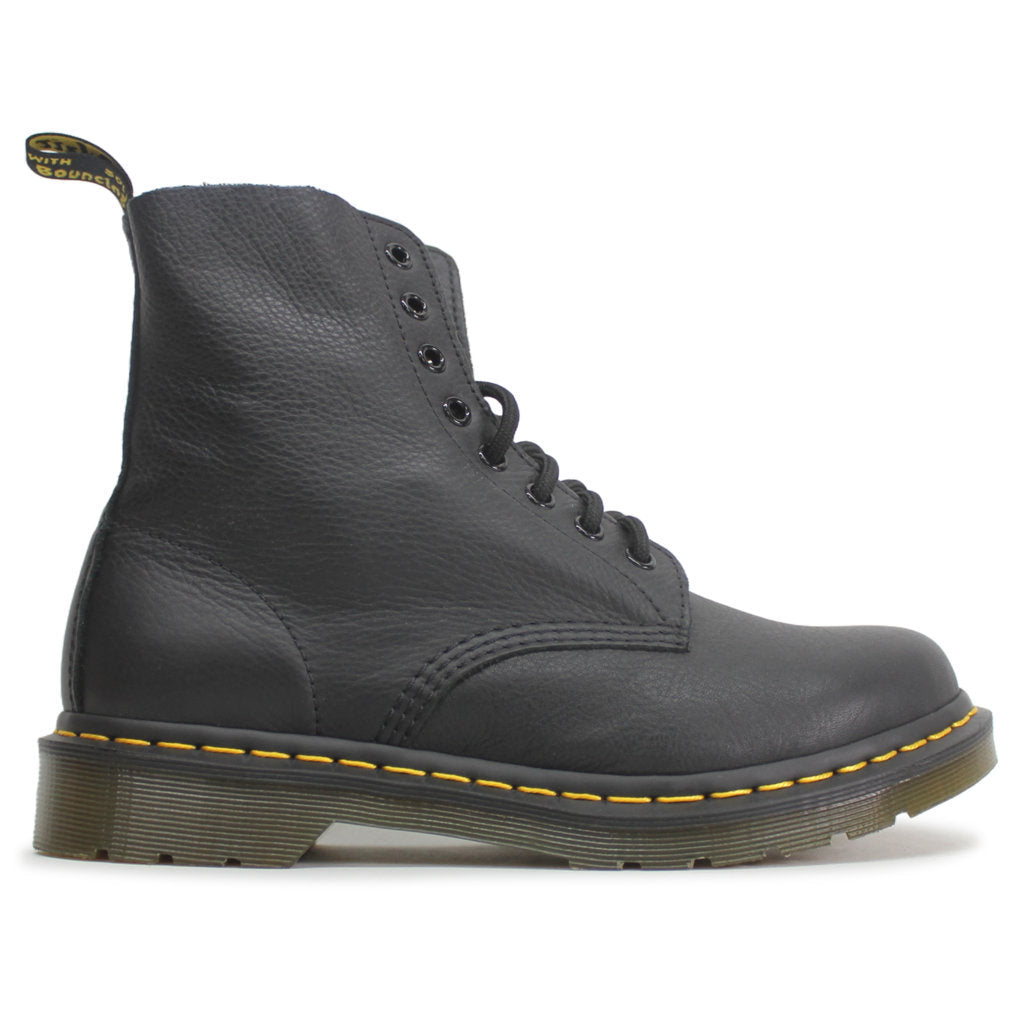 Dr.Martens Pascal 8 Eyelet Virginia Black Womens Boots UK 7