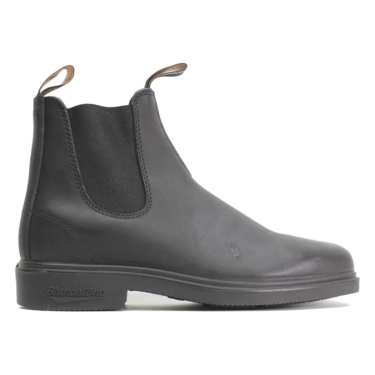 Blundstone 063 Black Unisex Leather Slip On Square toe Chelsea Boots