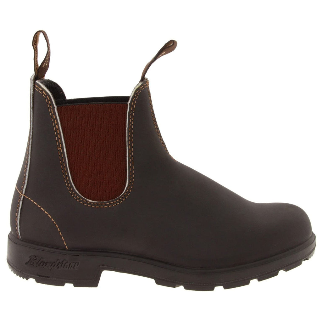 500 Water Resistant Leather Unisex Chelsea Boots