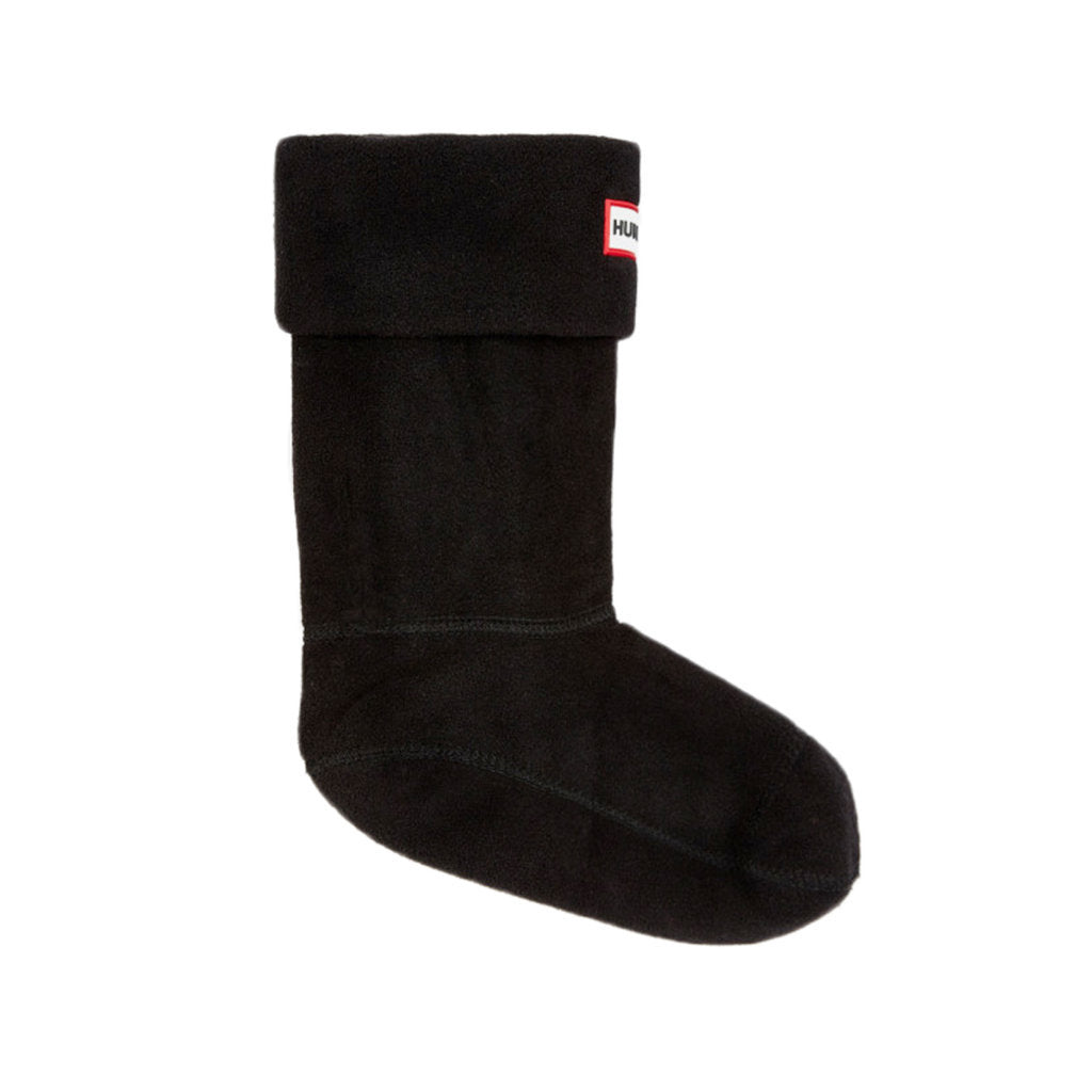 Hunter short welly hot sale socks black