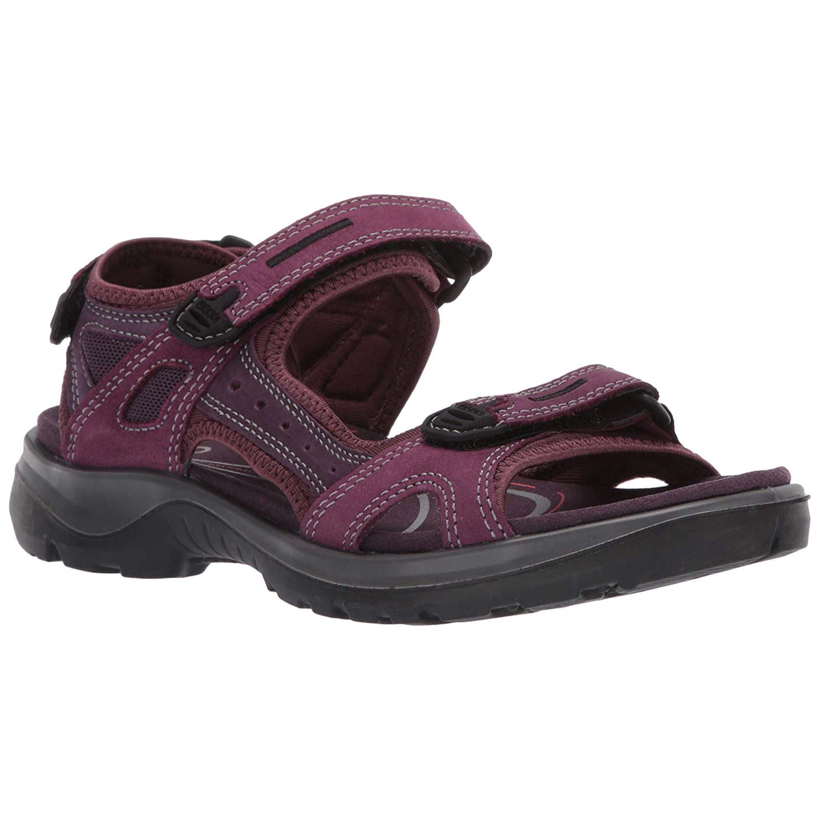 Ecco hot sale sandals purple