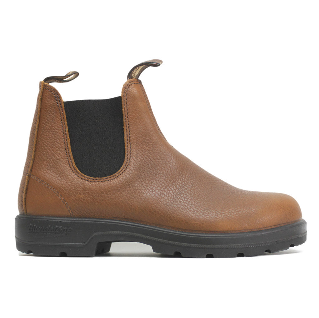 Blundstone chisel best sale toe pebbled brown