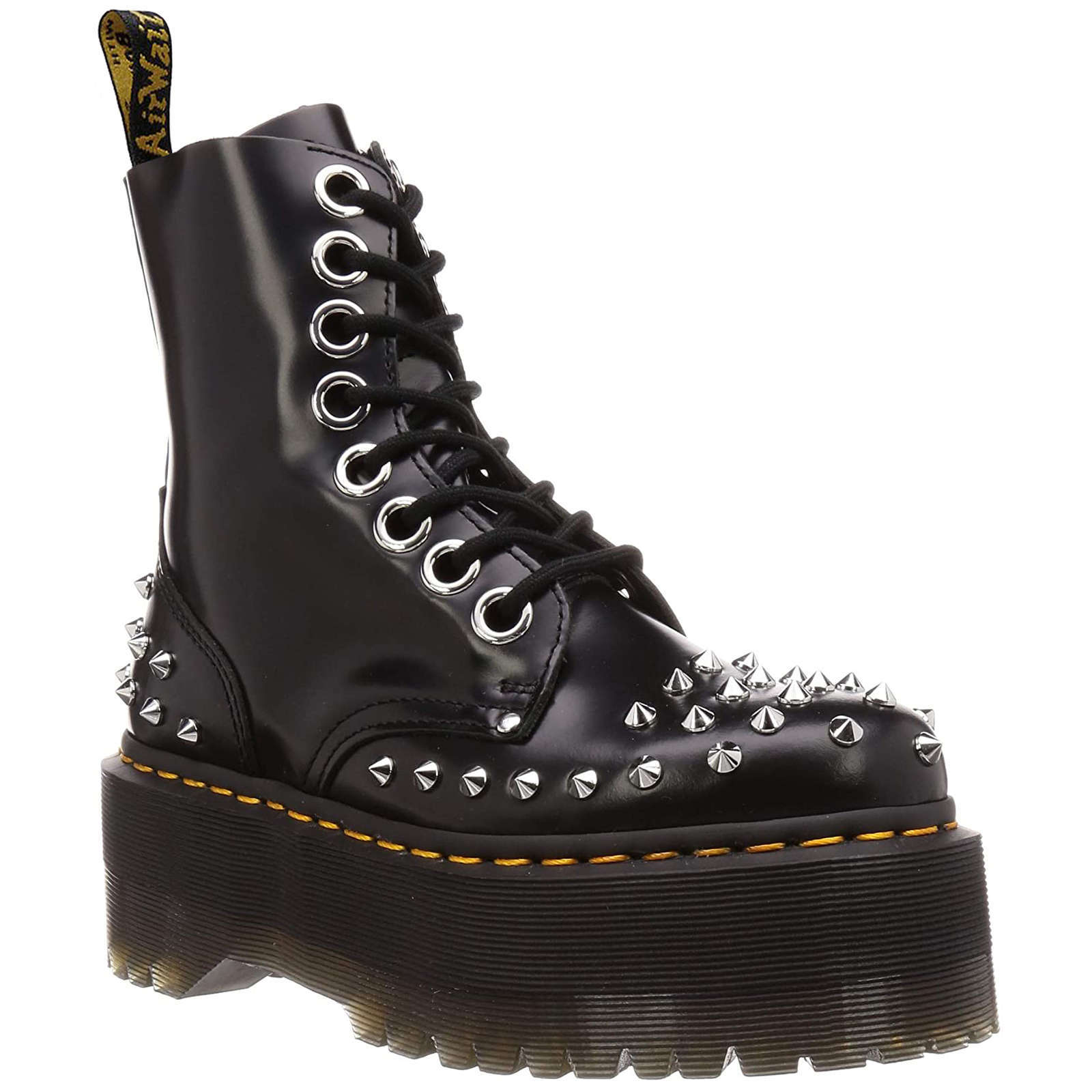 Dr. Martens Jadon Max Stud Buttero Leather Women's Platform Boots