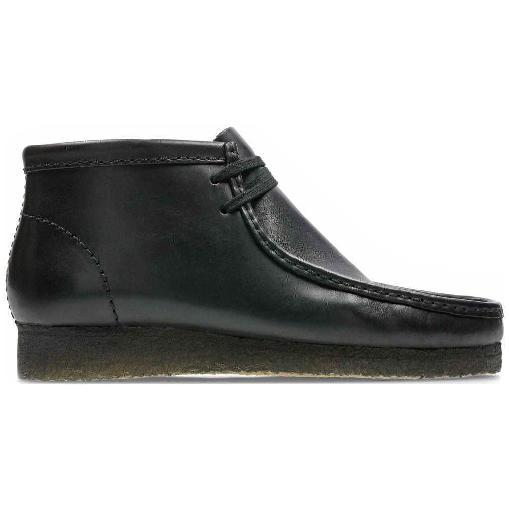 Clarks wallabees hot sale black mens