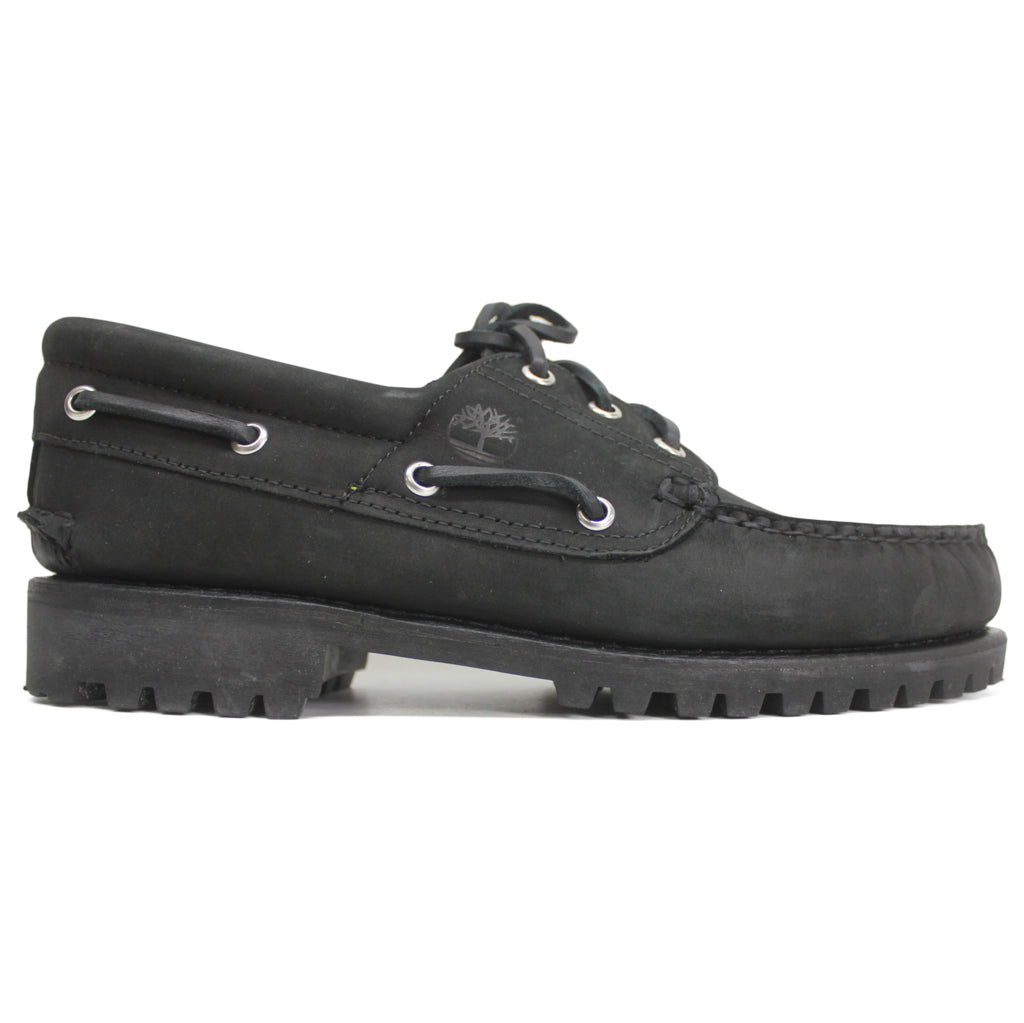 Timberland 3 eye classic best sale lug black