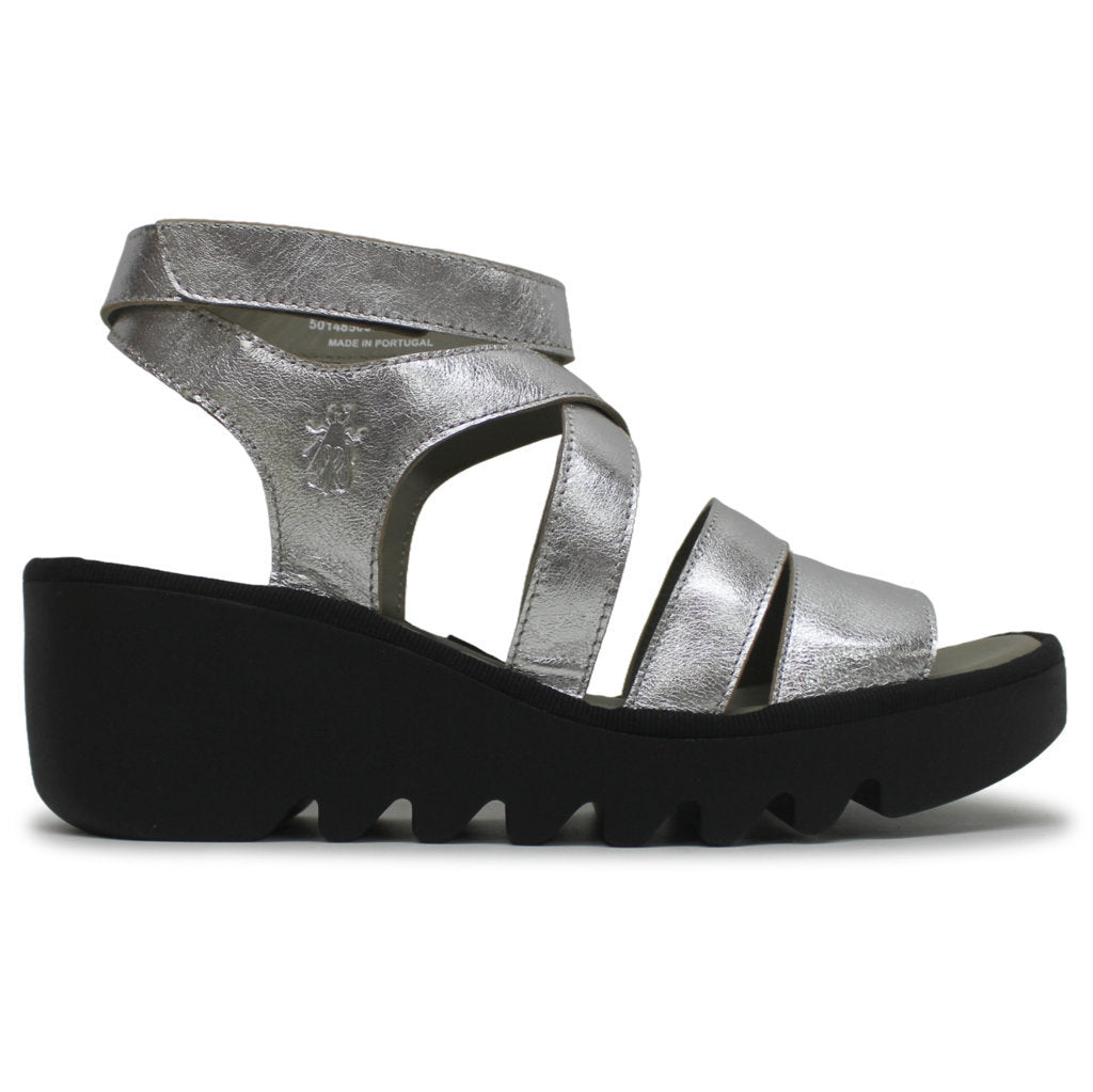 NEW size 41 FLY LONDON idra sandal selling in pewter