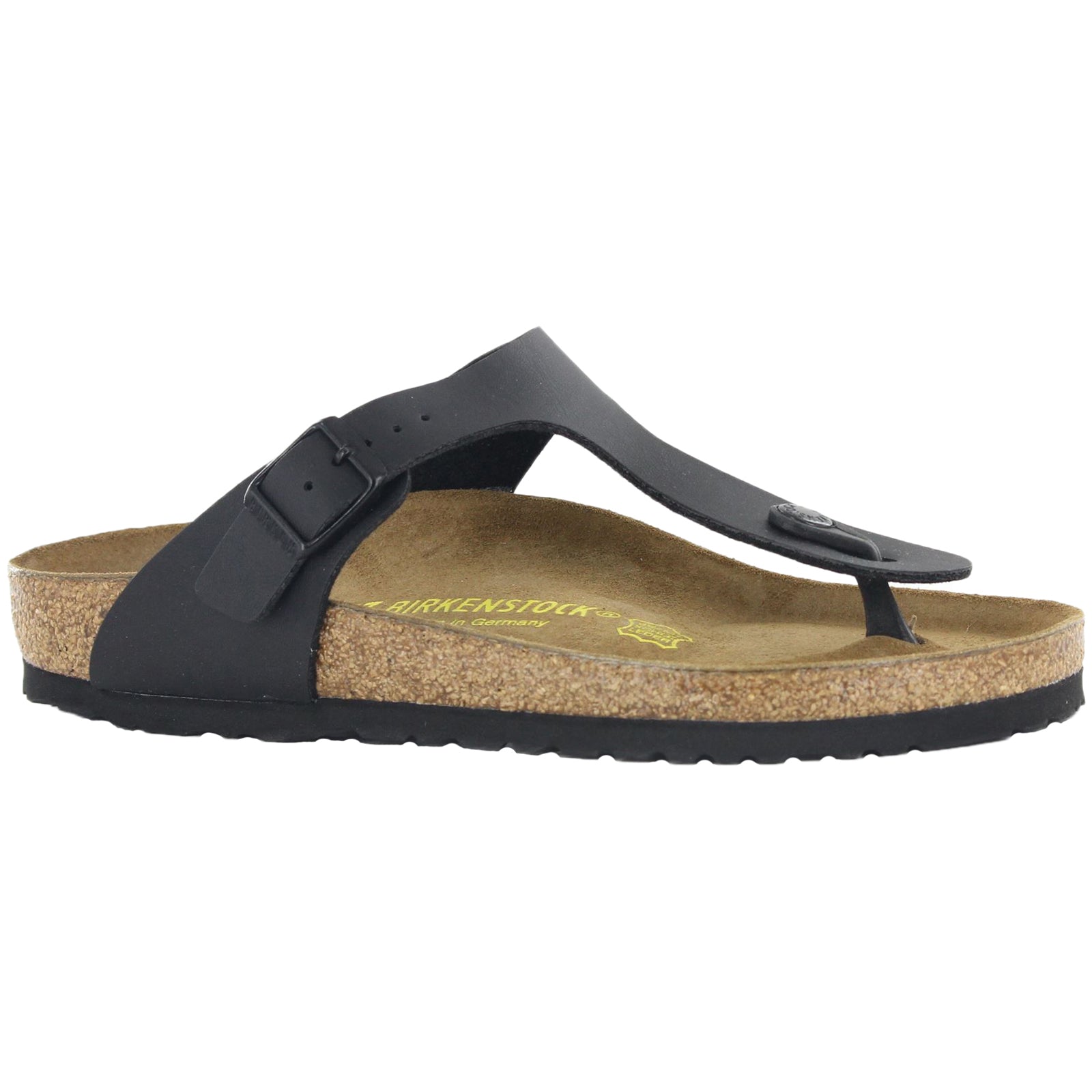 Birkenstock Gizeh BS 043691 Unisex Sandals Black Black - 39#color_black black