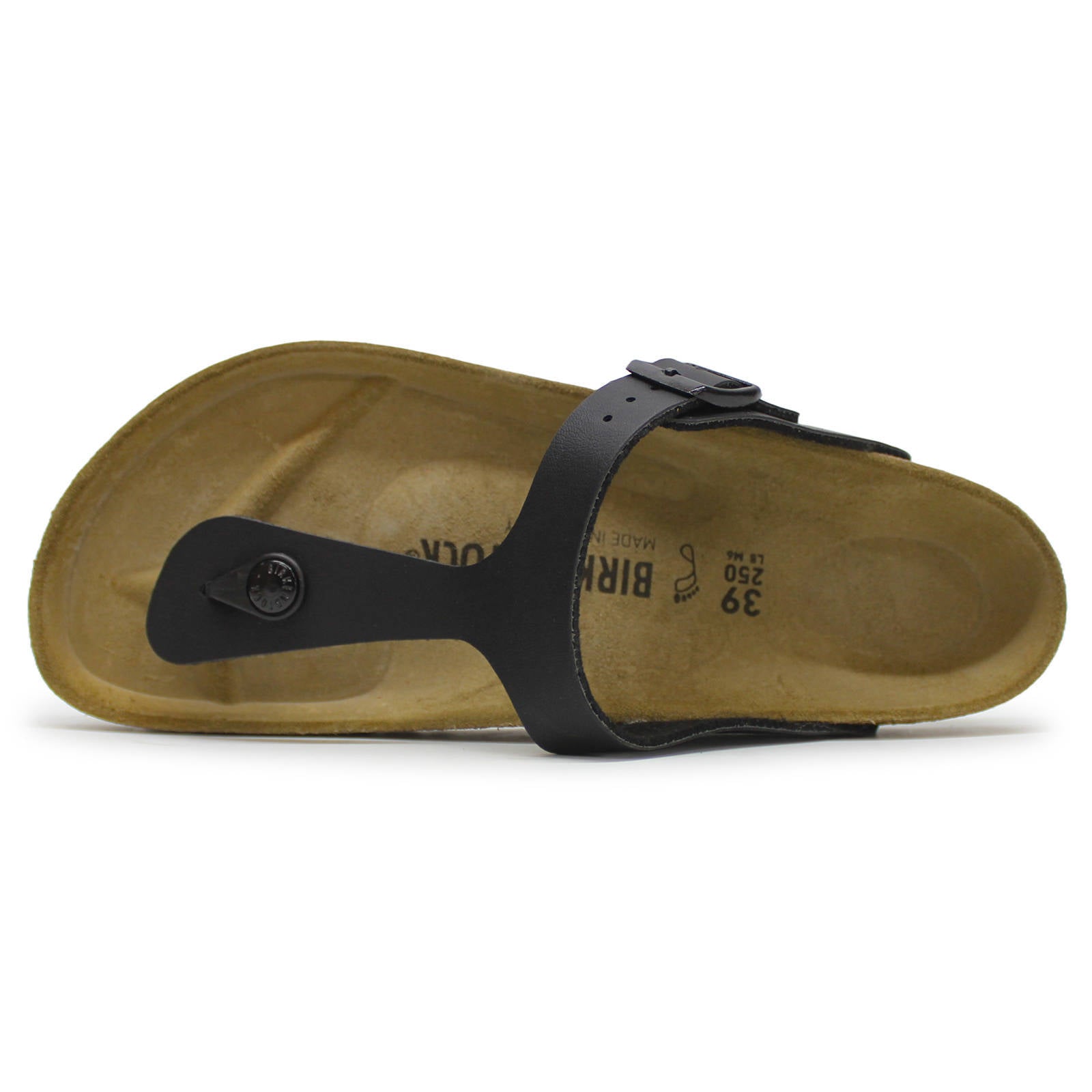 Birkenstock Gizeh Black Synthetic Womens Sandals - UK 6