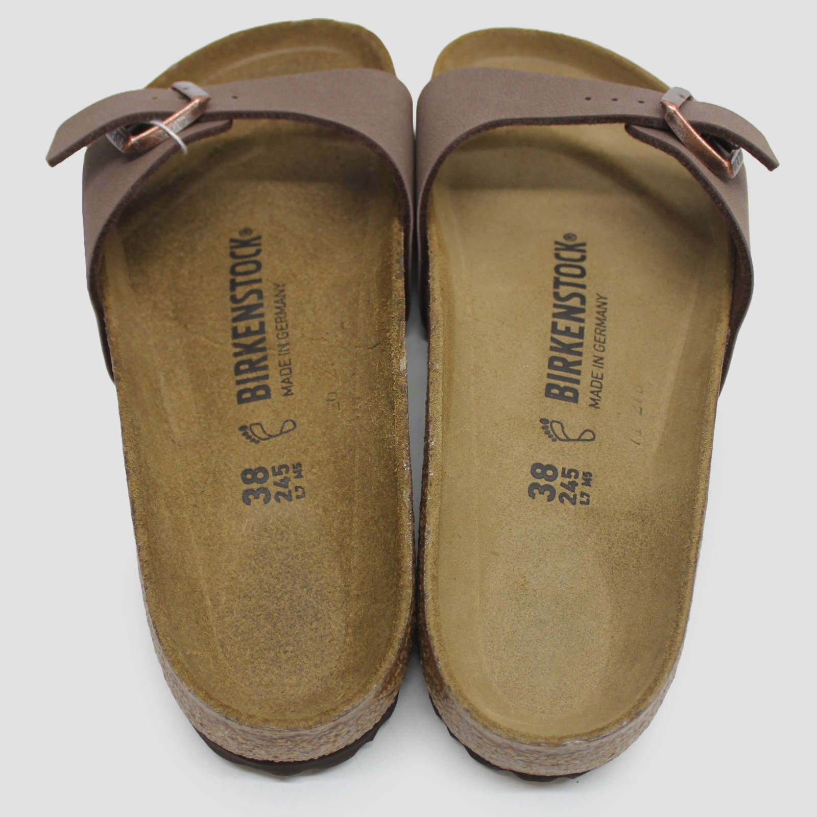 Birkenstock Madrid Brown Synthetic Womens Sandals - UK 5