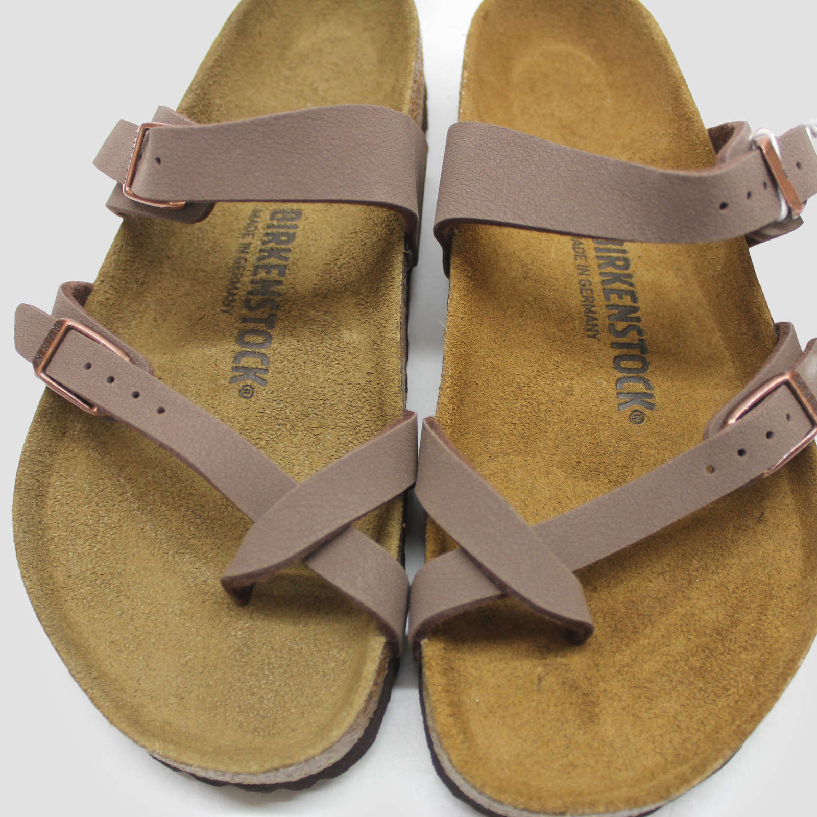 Birkenstock Unisex Sandals Mayari Mocca Casual Synthetic - UK 5.5