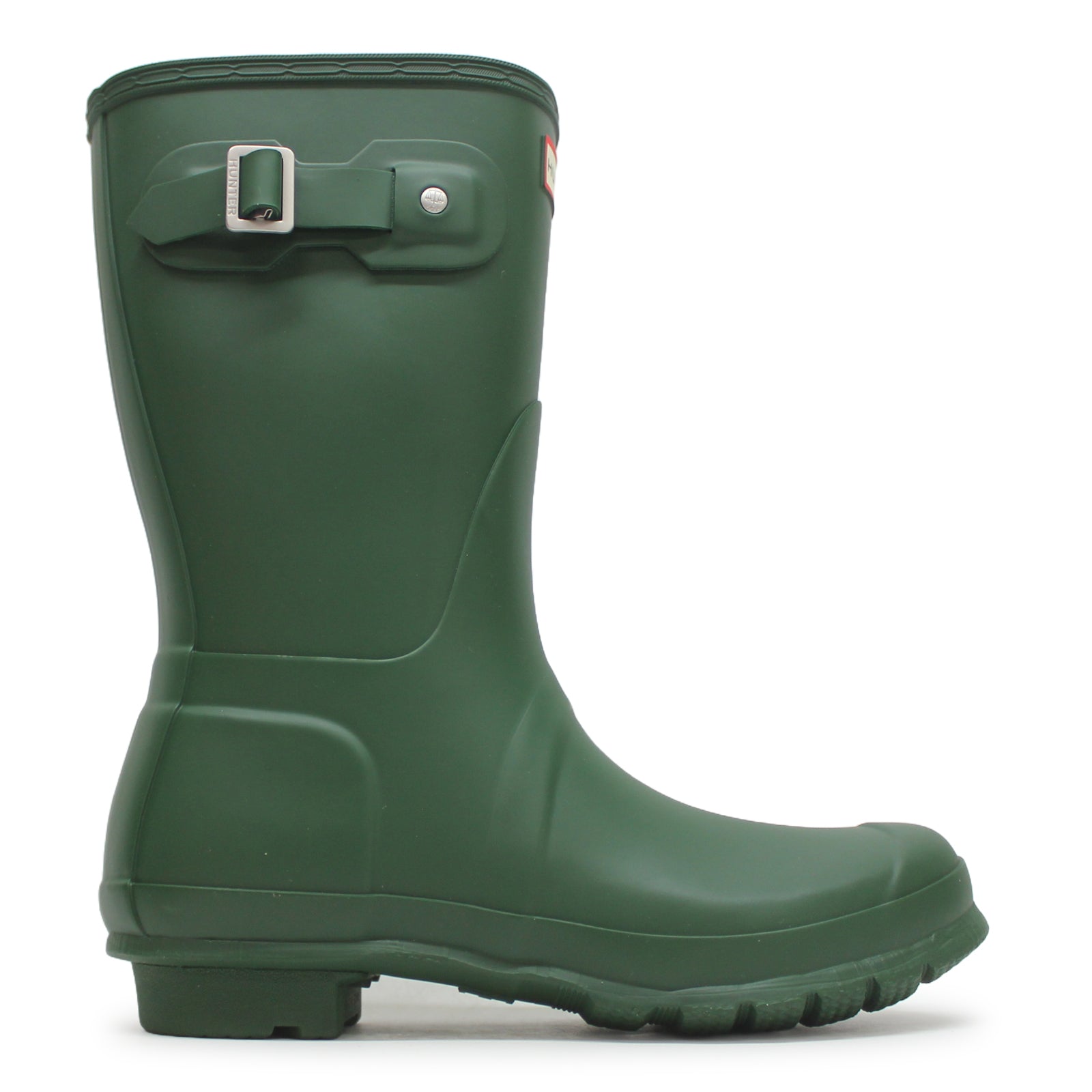 Hunter Original Rubber Women's Short Wellington Boots#color_green