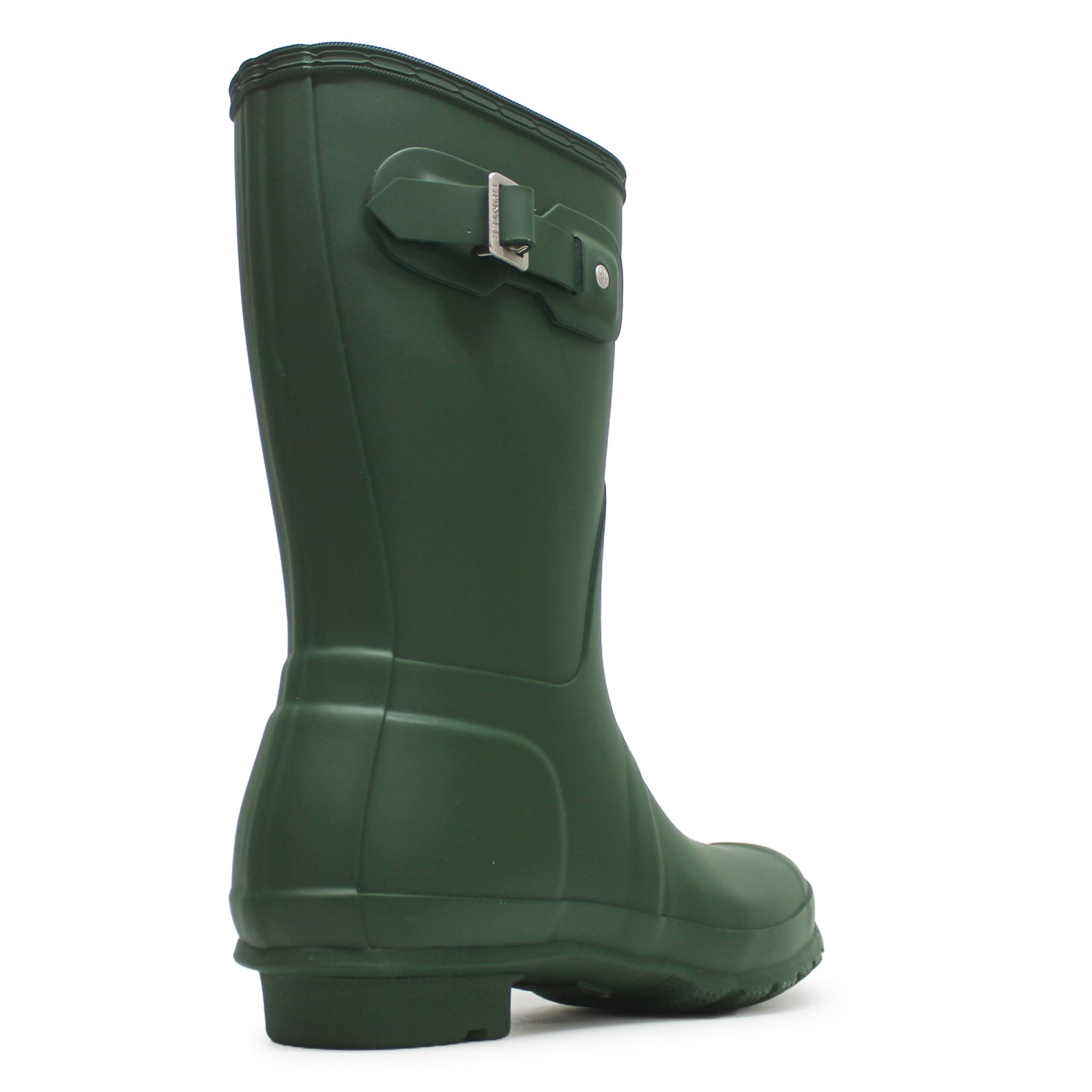 Hunter Original Short Green Womens Boots - UK 3