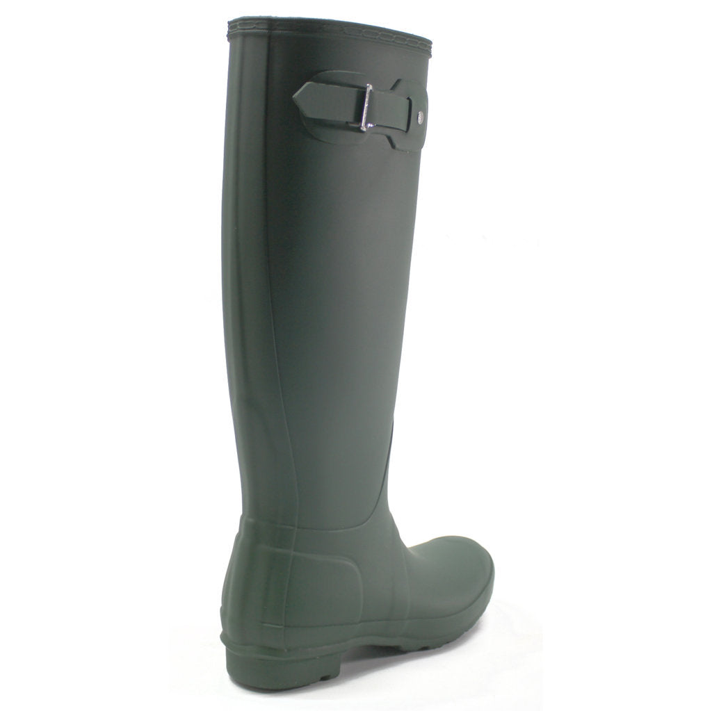 Hunter Original Tall Green Womens Rain Boots Wellies - S - UK 6