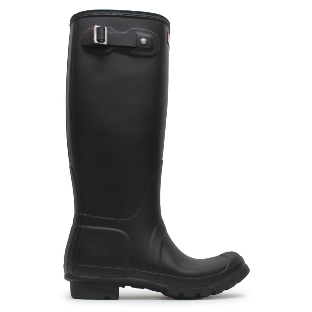 Hunter Original Tall Black Womens Wellies Rainboots - UK 6