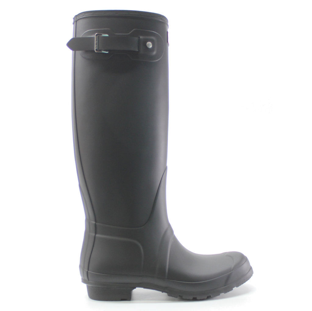 Hunter Original Tall Black Womens Wellies Rainboots - UK 7