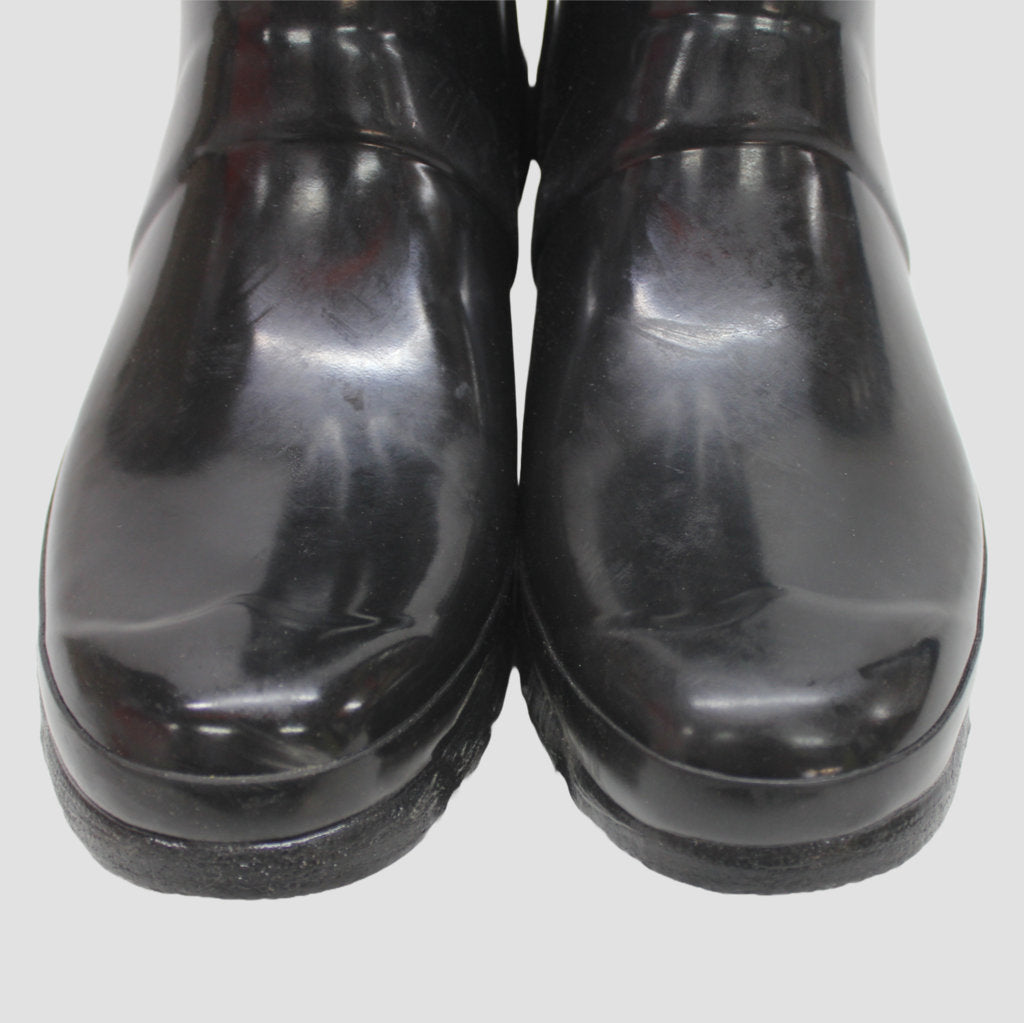 Hunter Womens Boots Original Tall Gloss Waterproof Wellington Rubber - UK 7