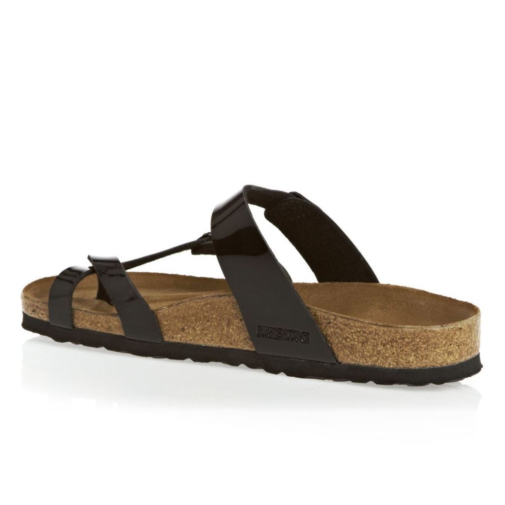 Birkenstock Mayari Patent Black Synthetic Womens Sandals - UK 8