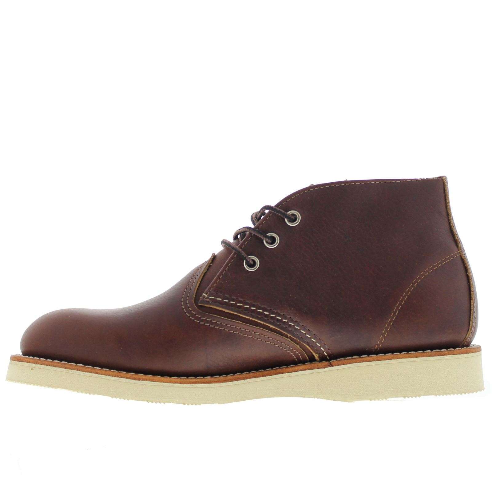 Red Wing Herren Stiefel Classic Chukka 3141 Casual Lace-Up Outdoor Leder - UK 7.5