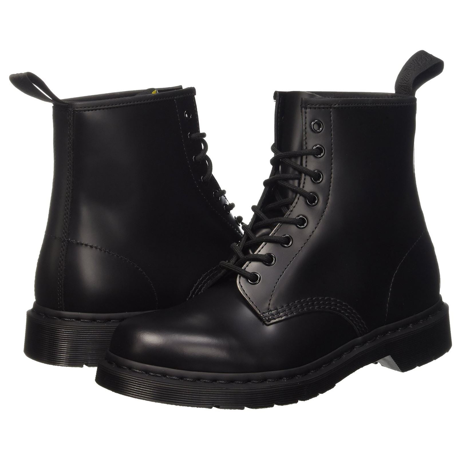 Dr. Martens 1460 8 Eyelet Mono Smooth 14353001 Unisex Boots Black - 4 UK#color_black