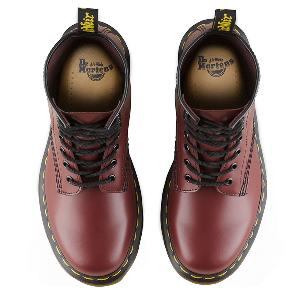 Dr. Martens 1460 11822600 Smooth Leather Unisex Boots - Red - 8#color_red