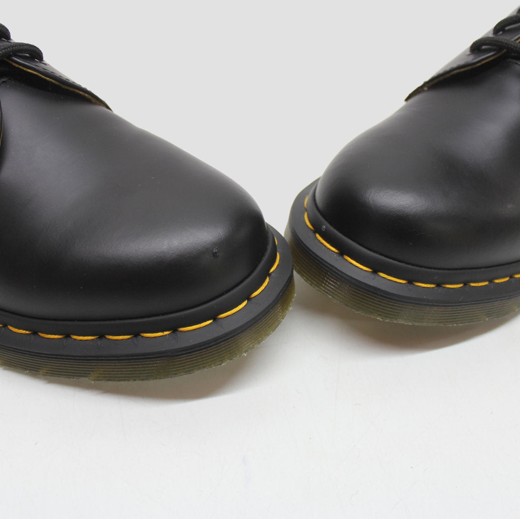 Dr. Martens 1461 3 Eyelet Smooth Black Unisex Shoes - UK 5