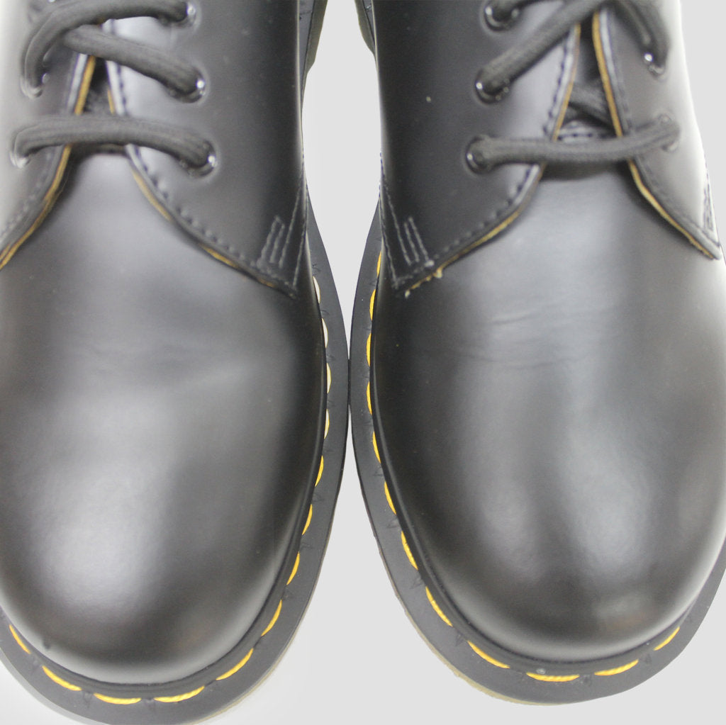 Dr. Martens 1461 3 Eyelet Smooth Black Unisex Shoes - UK 5