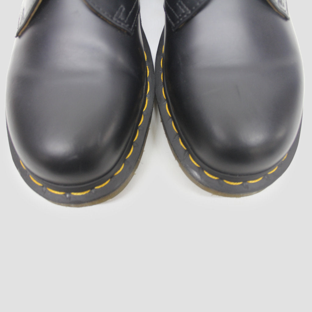 Dr. Martens 1461 3 Eyelet Smooth Black Unisex Shoes - UK 6