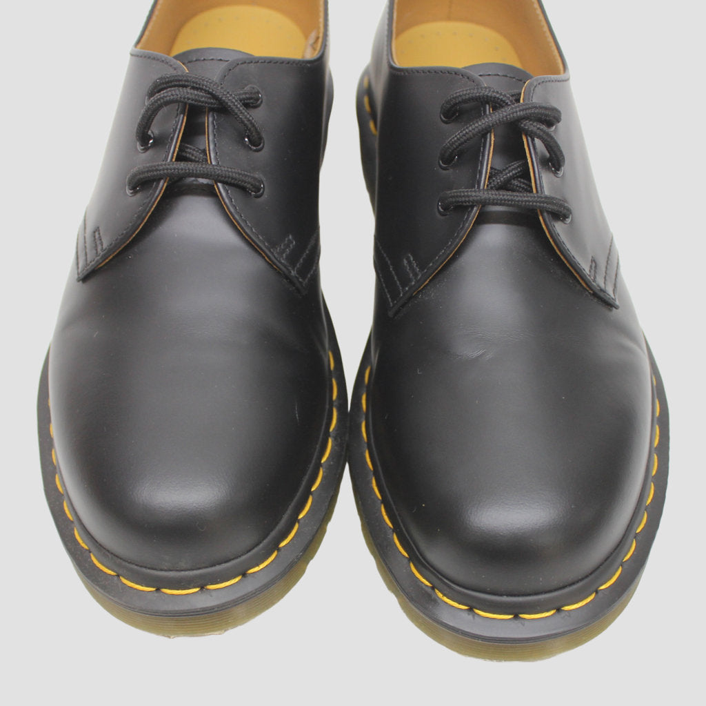 Dr. Martens 1461 3 Eyelet Smooth Black Unisex Shoes - UK 6.5