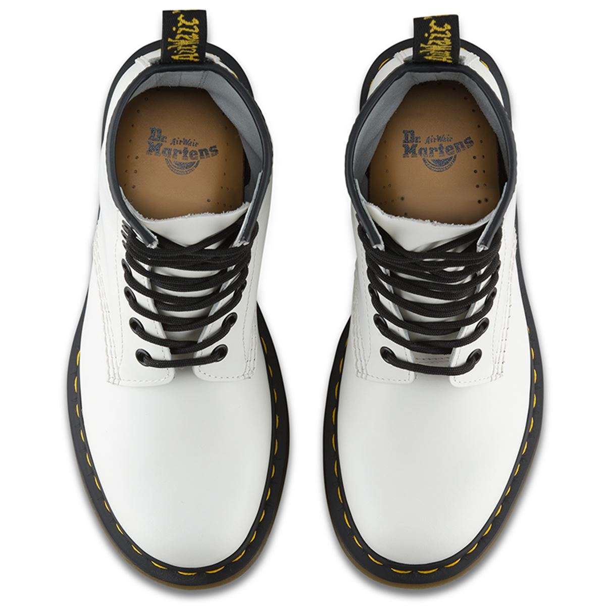 Dr. Martens 1460 White Unisex Boots - UK 5