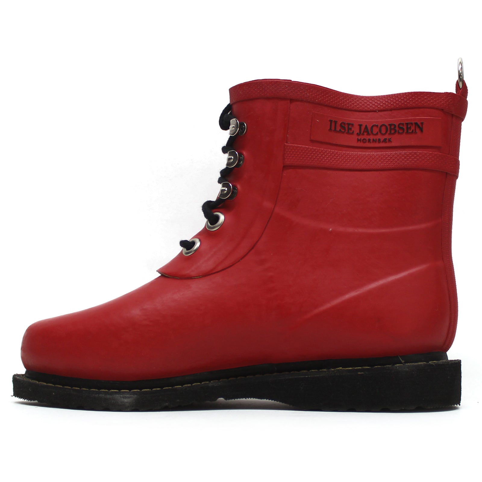 Ilse Jacobsen Rub2 Rubber Womens Boots#color_red