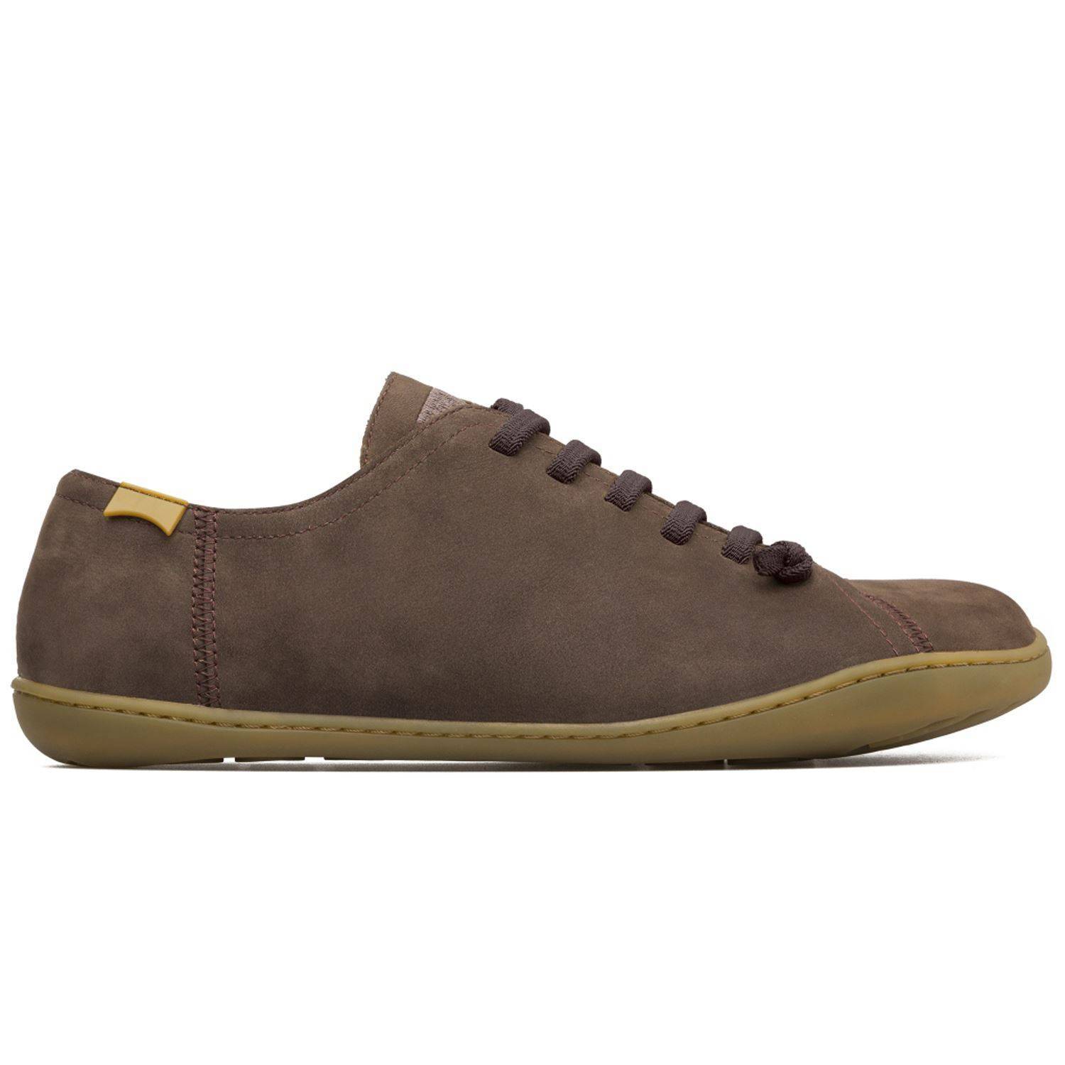 Camper Peu Cami 17665 Dark Brown Mens Nubuck Lace Up Trainers - UK 10