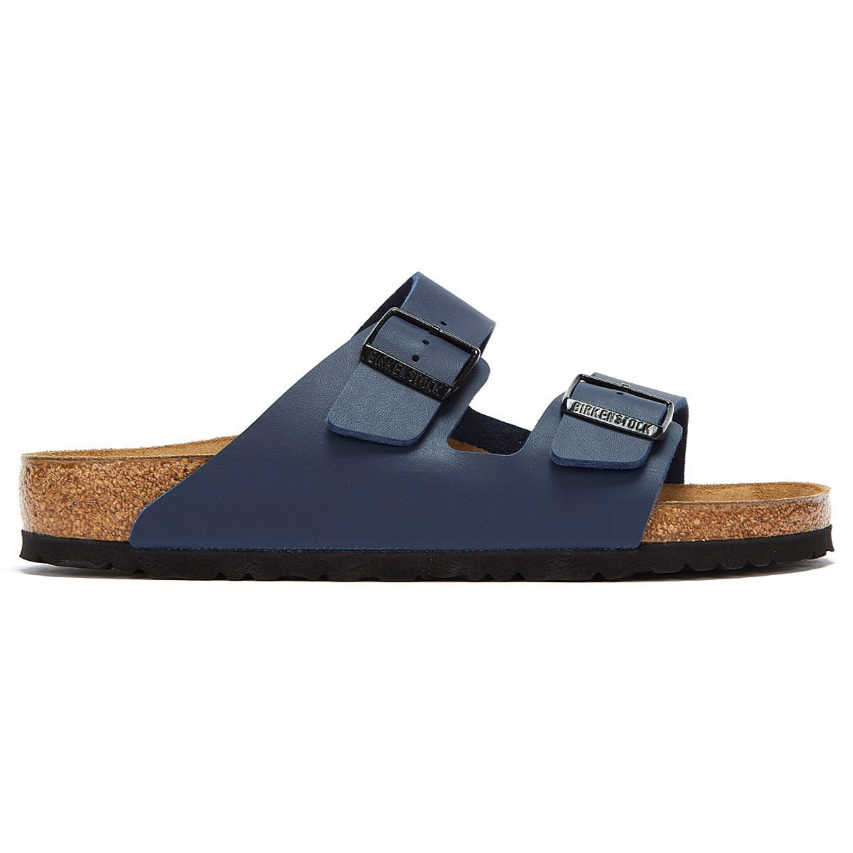 Birkenstock Arizona 51751 Birko-Flor Unisex Sandals - Blue - 38#color_blue