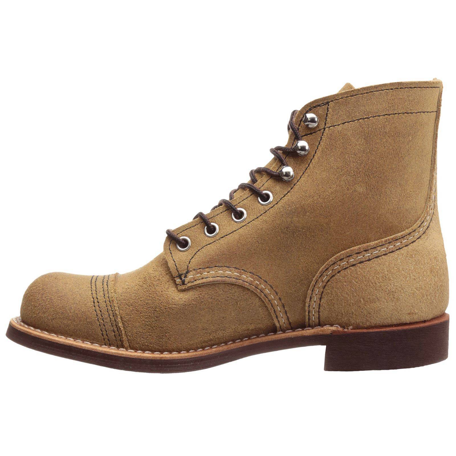 Red Wing Mens Iron Ranger 8083 Suede Hawthorne Boots - UK 10