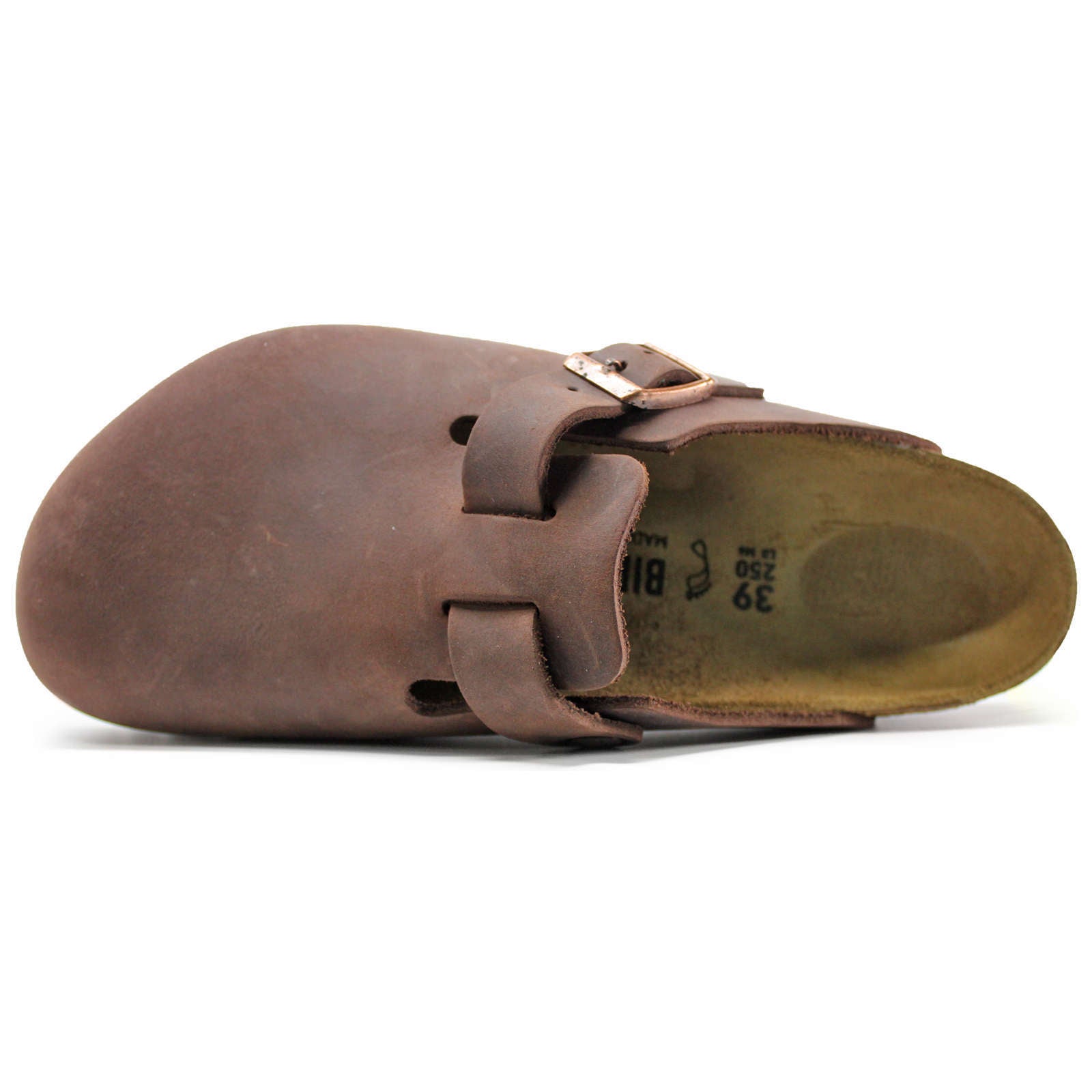 Birkenstock Boston Habana Unisex Oiled Leather Sandals - UK 5