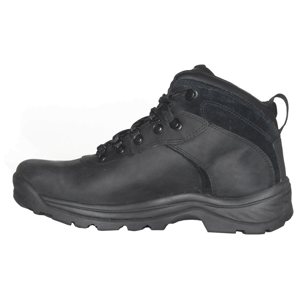 Timberland Flume Mid Waterproof Black Mens Leather Ankle Lace-up Boots - UK 9