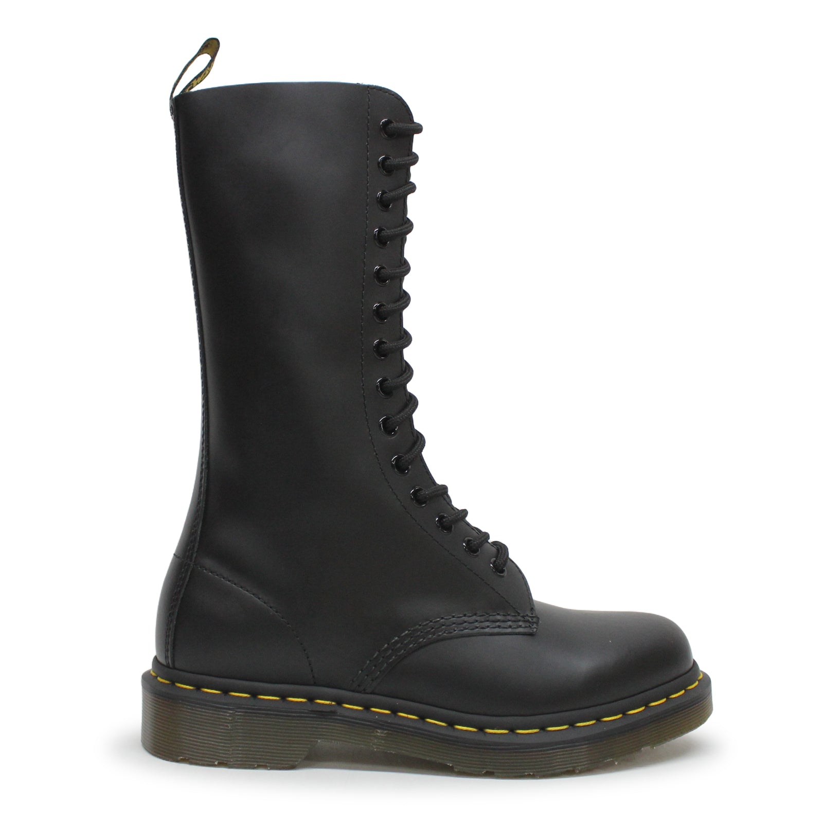 Dr. Martens 1914 14-Eyelet Black Unisex Boots#color_black