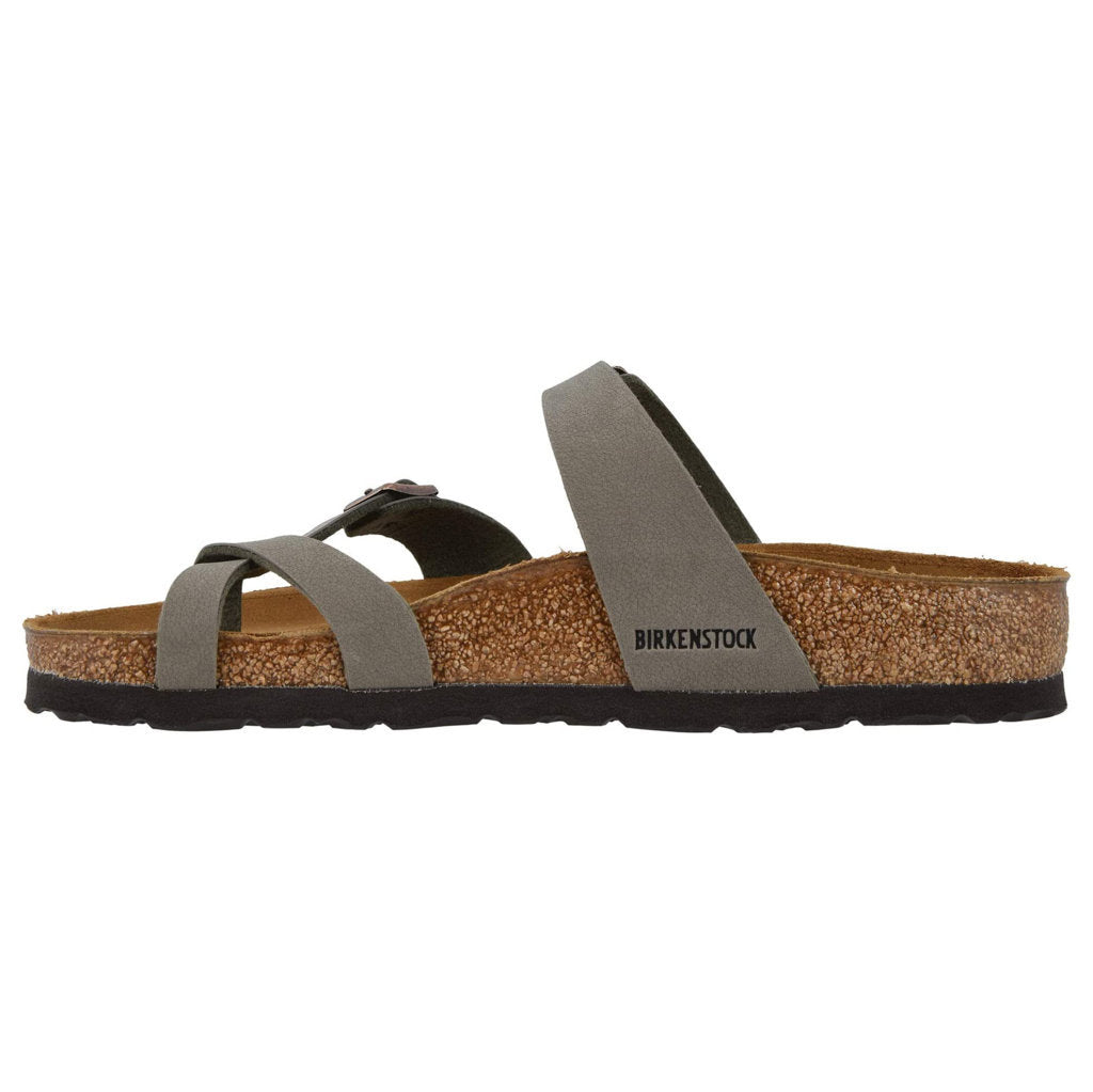 Birkenstock Mayari Stone Womens Birko-Flor Open Back Strapped Sandals - UK 7