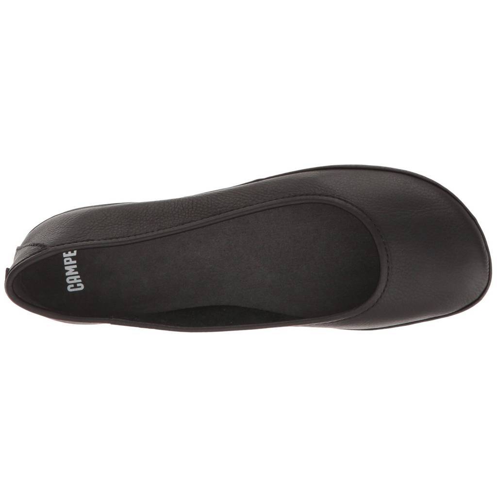 Camper Right Nina Black Womens Leather Slip-On Ballet Flats Pumps Shoes - UK 4