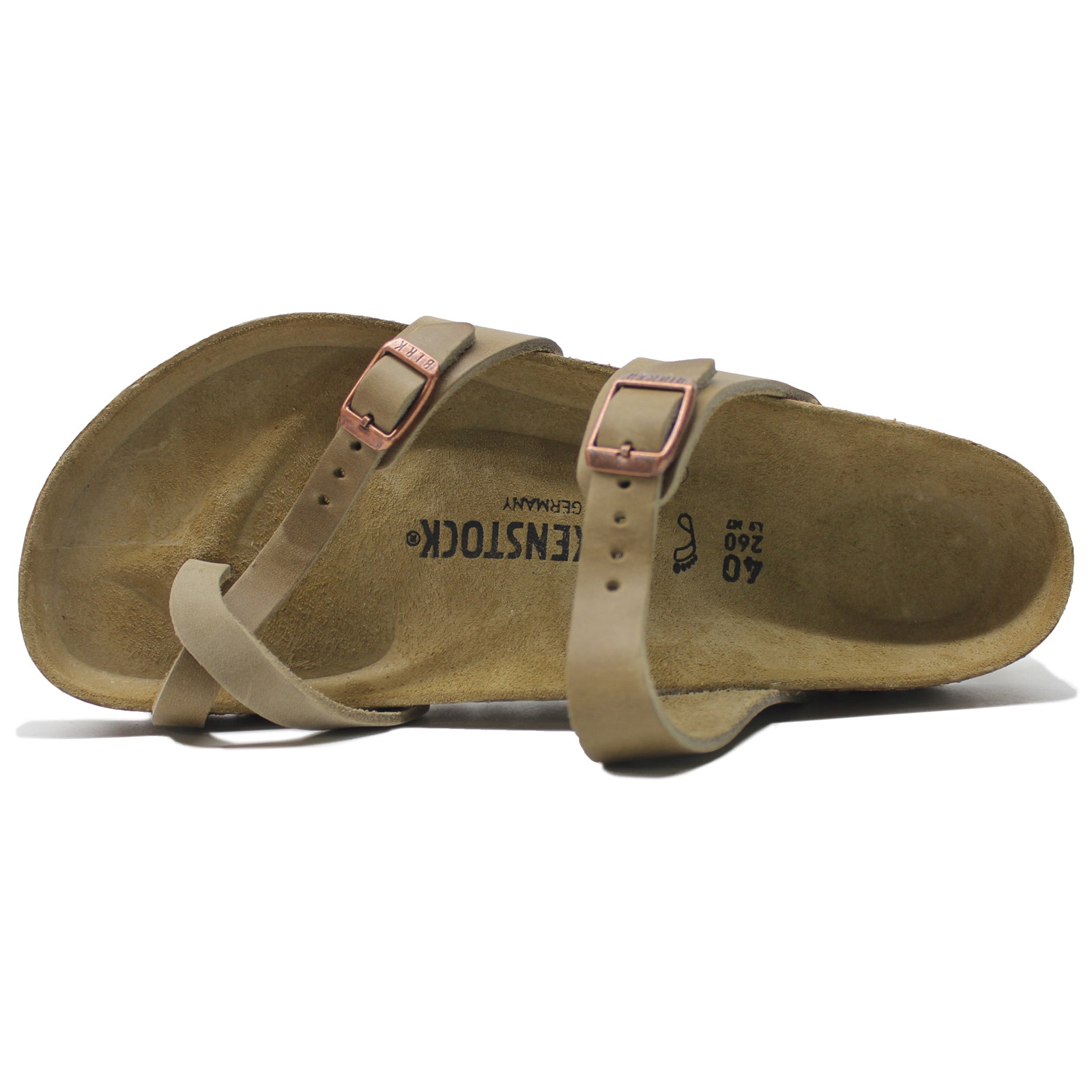 Birkenstock MAYA-R-TAB 1011433  Unisex Sandals - Tabaco - UK 4.5