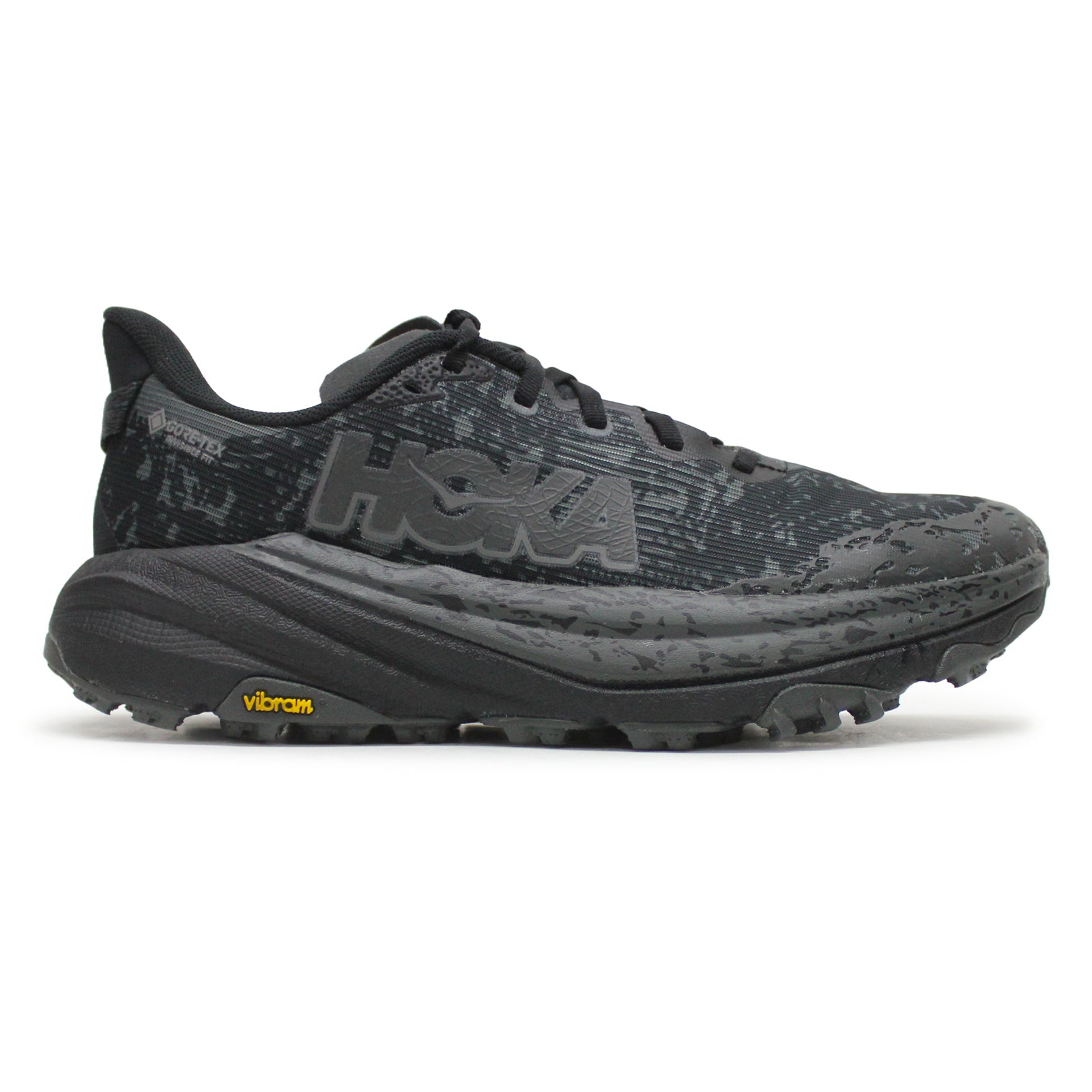 Hoka Speedgoat 6 GTX Textile Mens Trainers#color_black outer orbit