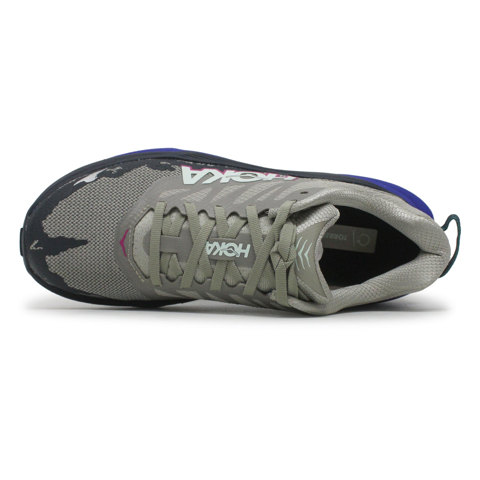 Hoka Torrent 4 Textile Synthetic Mens Trainers#color_farro ultramarine