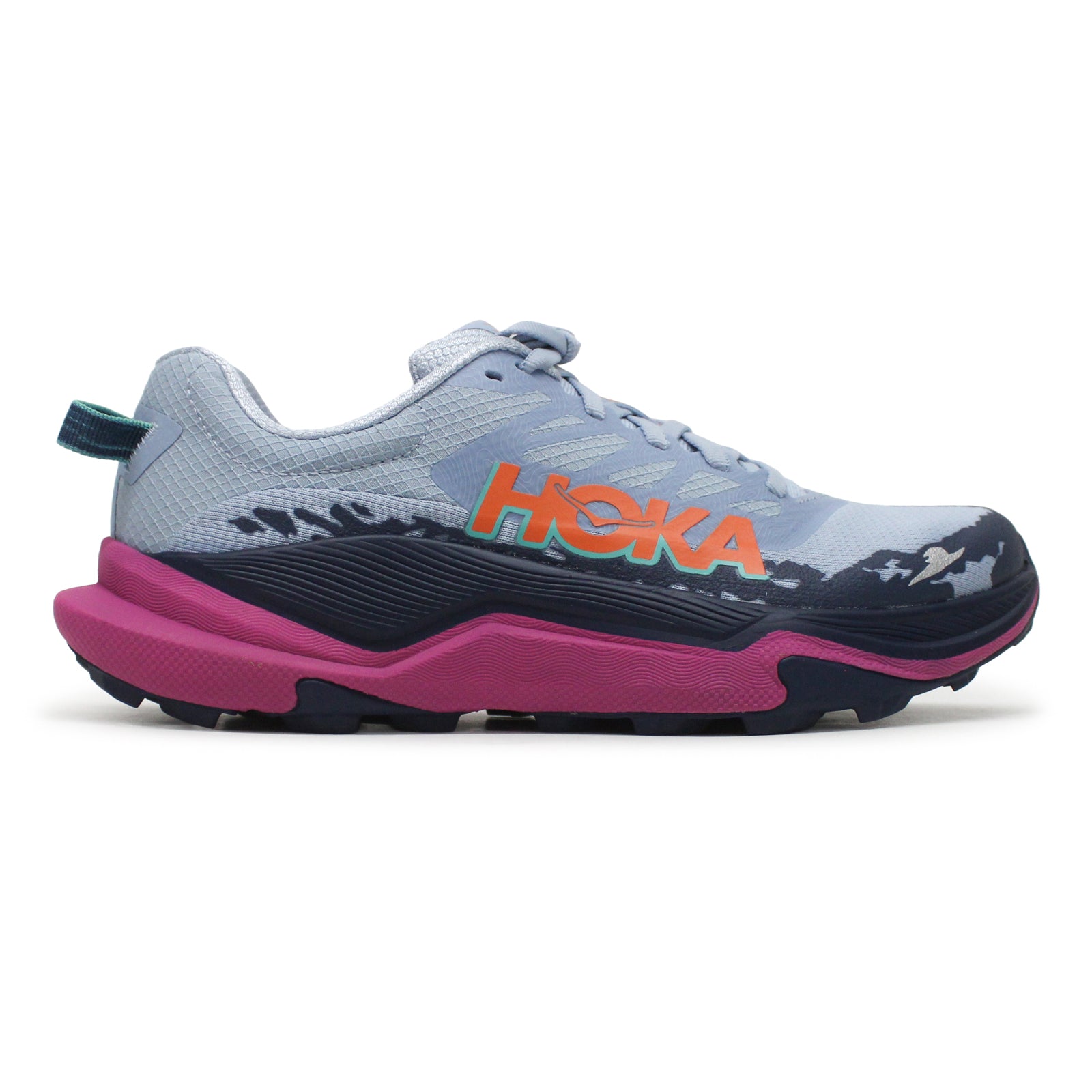 Hoka Torrent 4 Textile Synthetic Womens Trainers#color_drizzle fuchsia