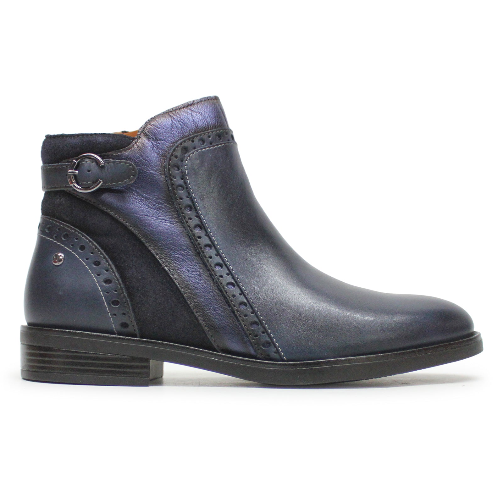 Pikolinos Puertollano W3C-8553 Leather Womens Boots#color_blue