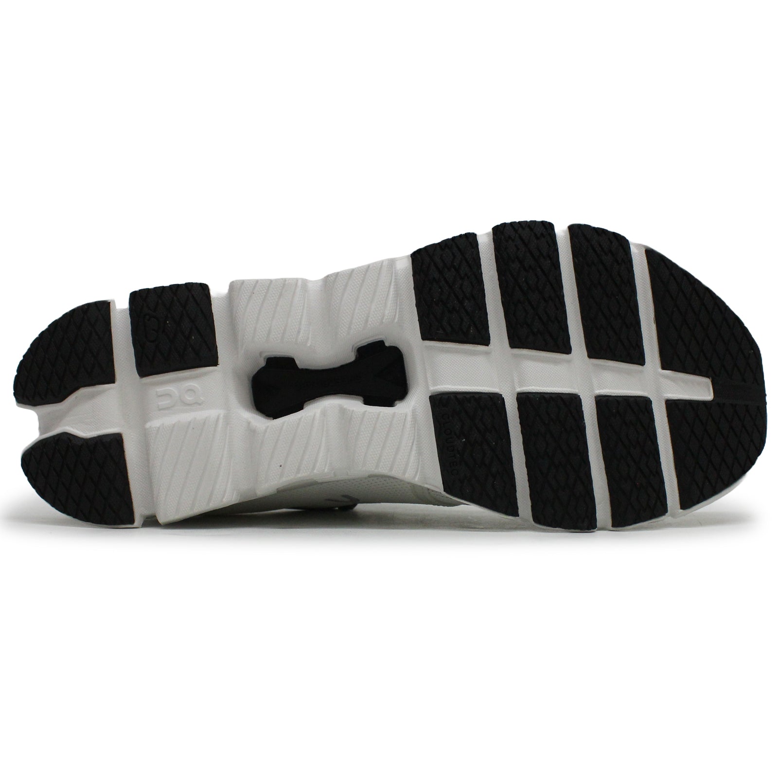 On Cloud X 4 Textile Synthetic Mens Trainers#color_ivory black