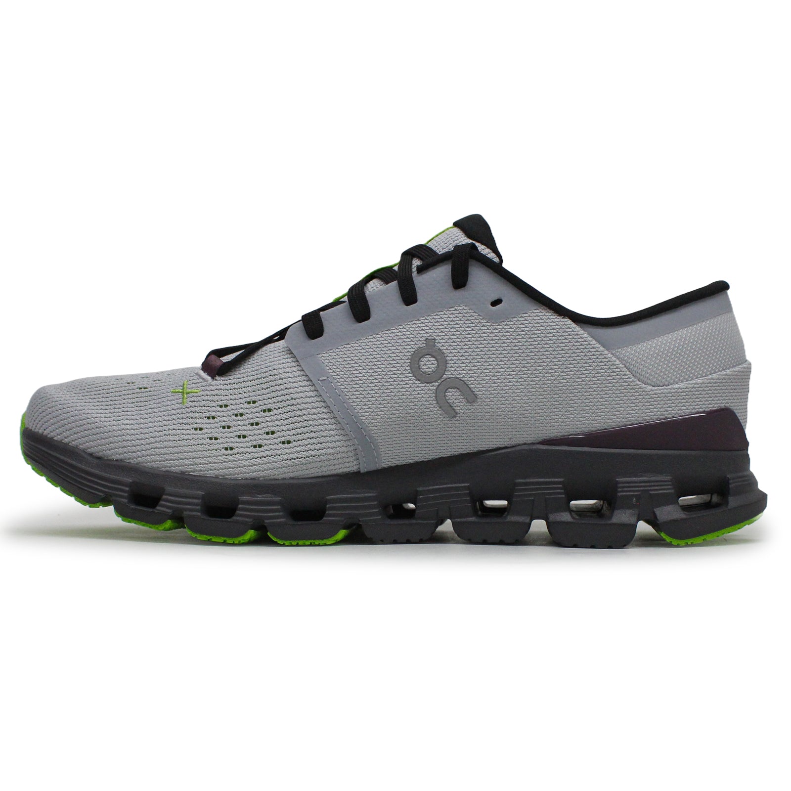 On Cloud X 4 Textile Synthetic Mens Trainers#color_glacier eclps