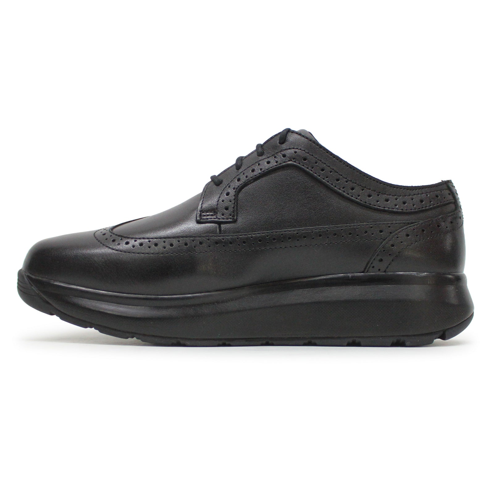 Joya Paso Fino III Leather Mens Shoes#color_black