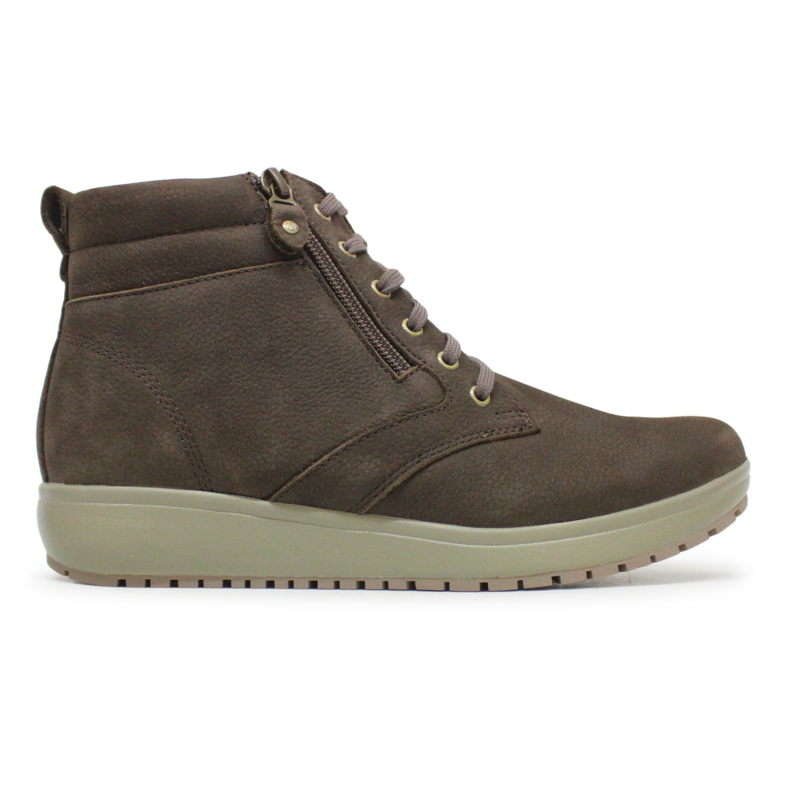 Joya Wilma II Nubuck Leather Womens Boots#color_brown