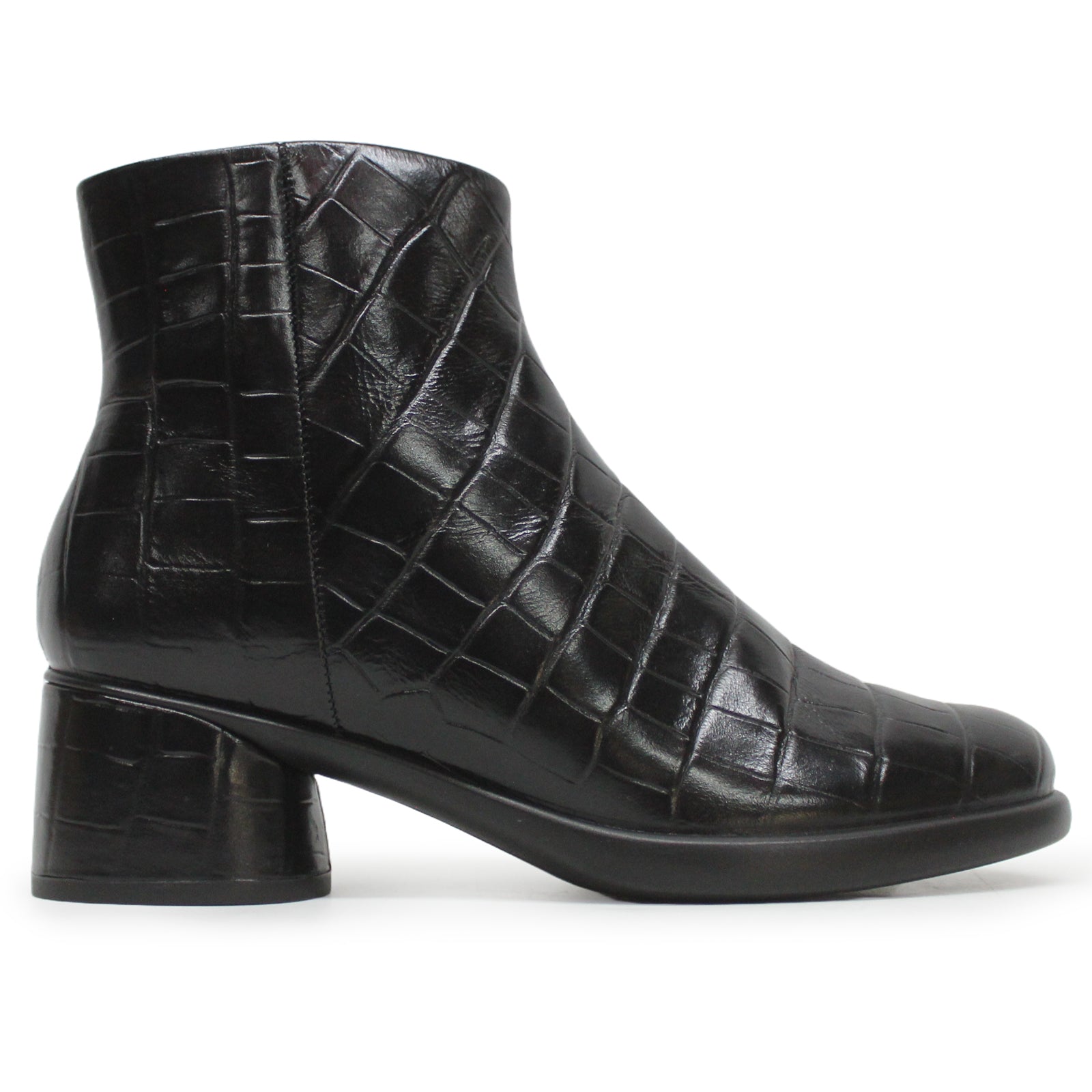 Ecco Sculpted LX 35 222413 Full Grain Leather Womens Boots#color_black