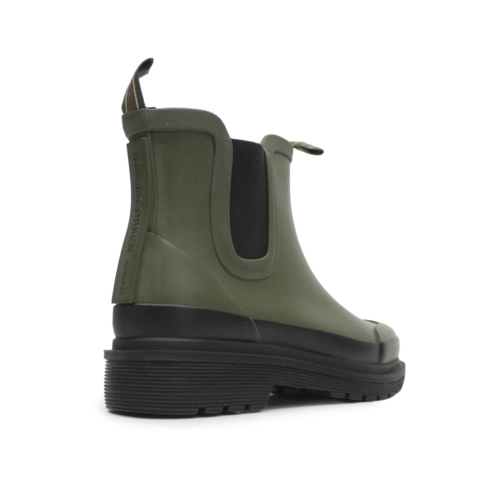 Ilse Jacobsen Rub 30C Rubber Womens Boots#color_army