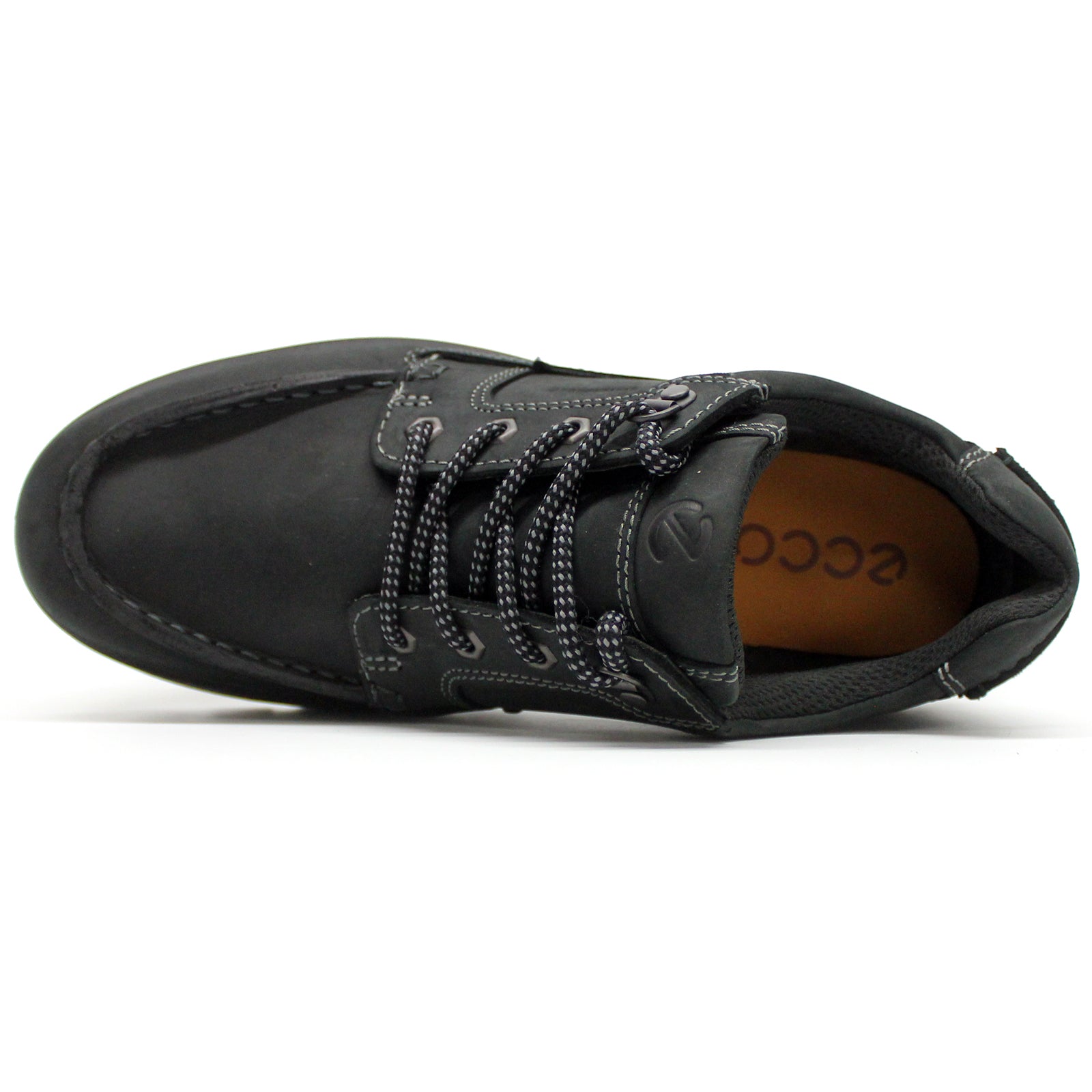 Ecco Rugged Track Oiled Nubuck Mens Shoes#color_black